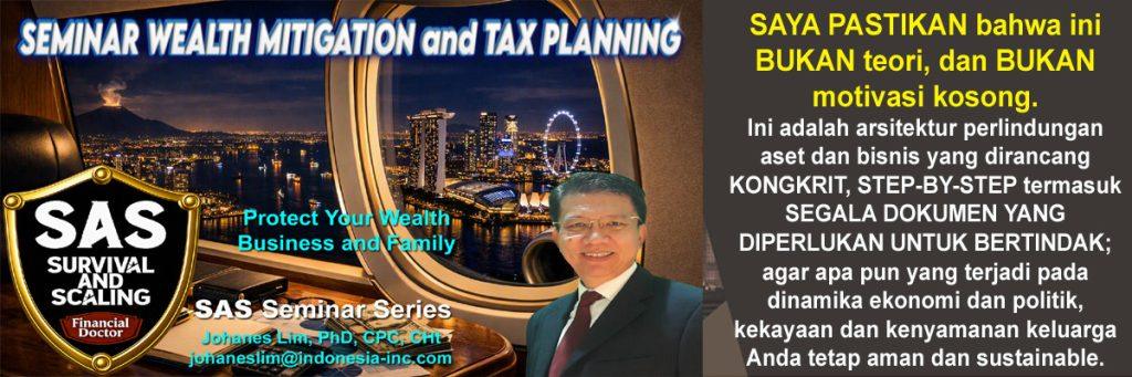Mitigasi kekayaan, tax planning, Proteksi Keuangan, Asset Protection, Mitigasi Risiko