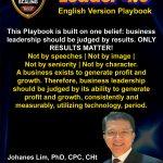 playbooks doctor Johanes Lim, solusi bisnis, profit bisnis, problem bisnis, Financial Doctor